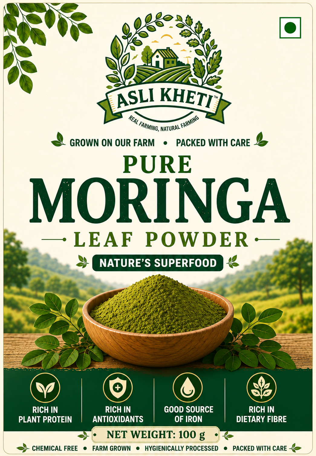 Front of package